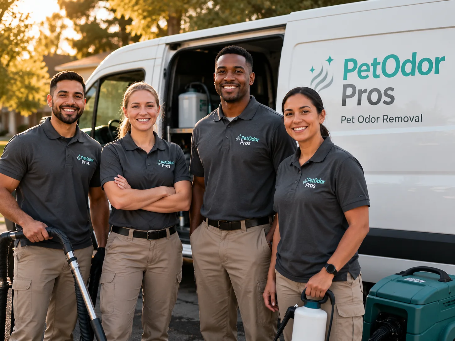 Pet Odor Removal team serving Shunk, PA